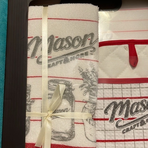 MASON CRAFT & MORE‎ 5 Pc Nylon Kitchen Tool & 5 Pc Cutting Board & textile set - Picture 9 of 10